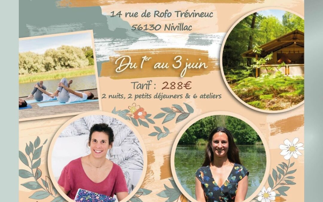 Escapade créative dans le Morbihan du 1er au 3 juin