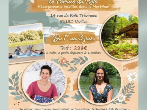 Escapade créative dans le Morbihan du 1er au 3 juin